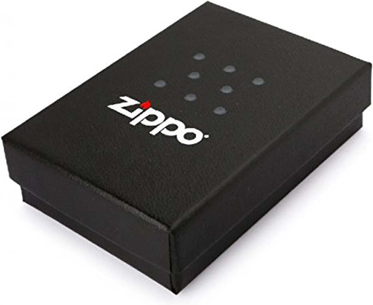 Zippo Lighter: Dragon with Flowers, Photo Image 360 - High Polish Black 81266