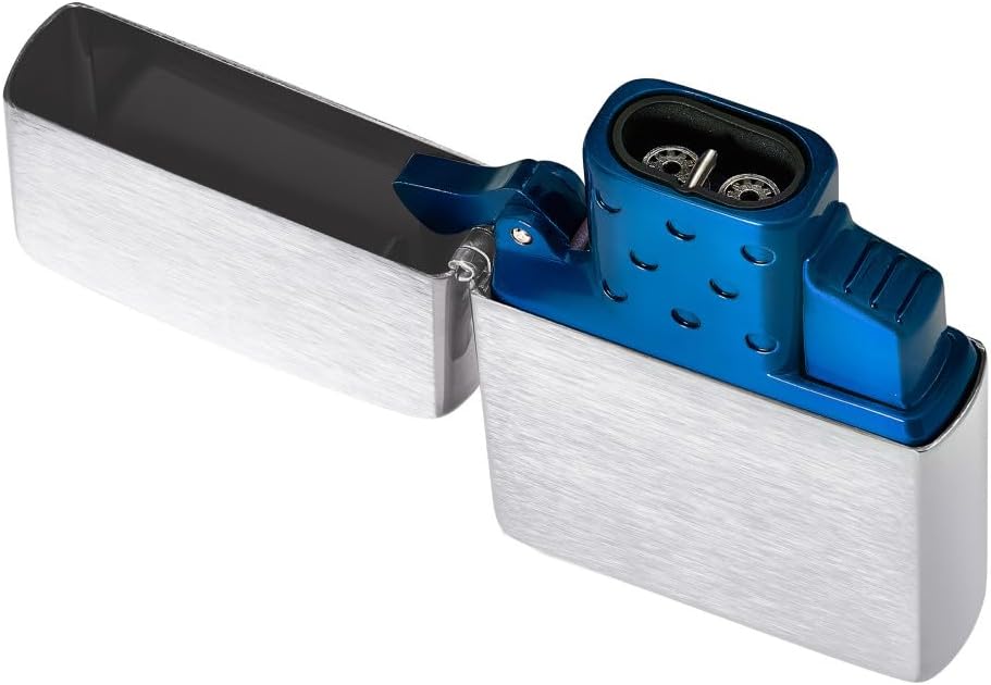Zippo High Polish Blue Butane Lighter Insert - Double Torch