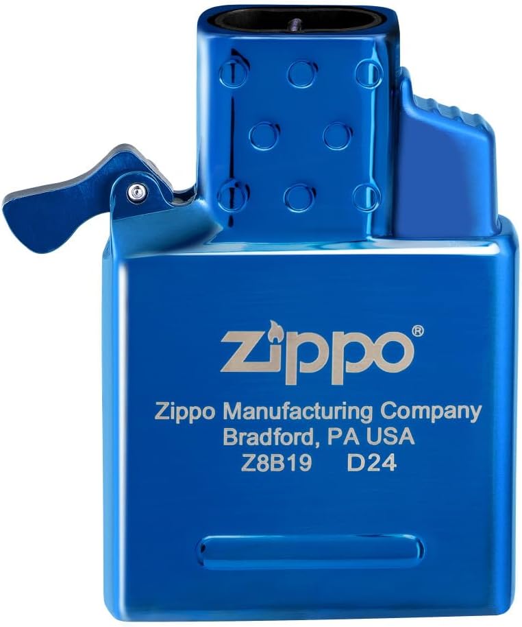 Zippo High Polish Blue Butane Lighter Insert - Double Torch