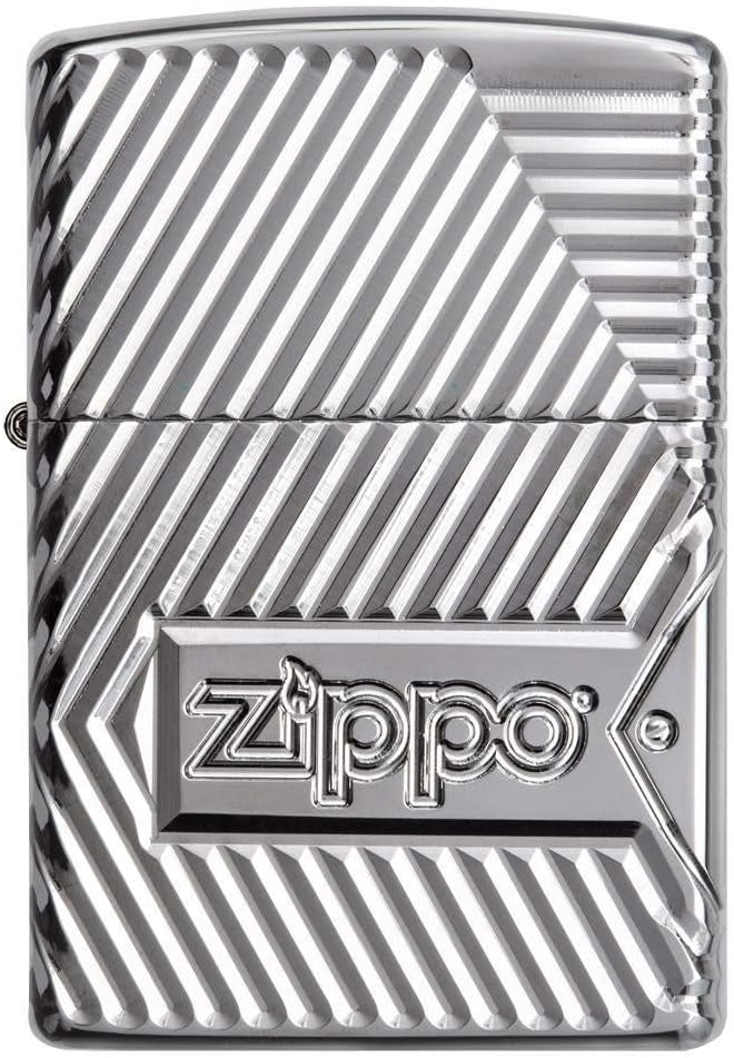 Zippo Zippo Bolts Design Pocket Lighter