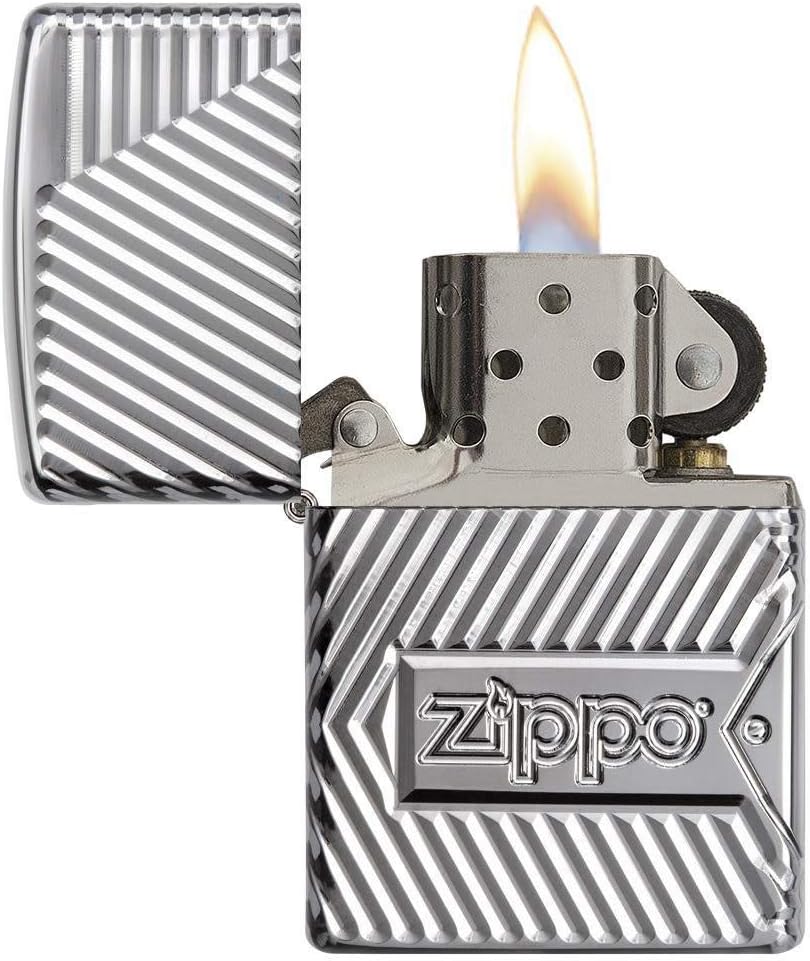 Zippo Zippo Bolts Design Pocket Lighter