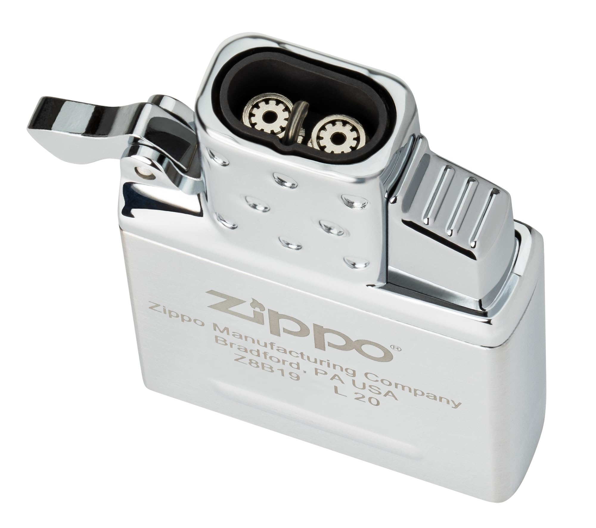 Zippo High Polish Blue Butane Lighter Insert - Double Torch