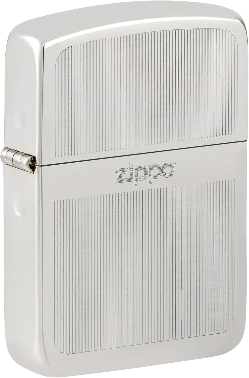 Zippo Sterling Silver Lighter: 1941 Replica with Engraved Design - High Polish 81664