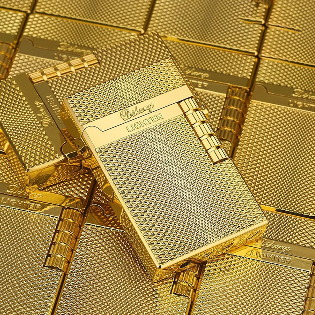 Dragon Relief Metal Lighter - Refillable Butane, Soft Flame, Flip Lighter for Camping & Gifts